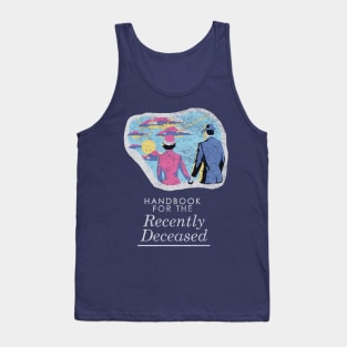 Handbook For The Recently Deceased - Dark Distressed Tank Top